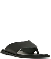 Steve Madden Illia Leather Split Toe Thong Sandals