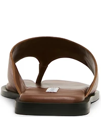 Steve Madden Illia Leather Split Toe Thong Sandals