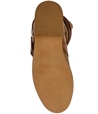 Steve Madden Indio Suede Multi Strap Buckle Hardware Tall Boots