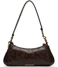 Steve Madden Irina Snake Print Patchwork Shoulder Bag