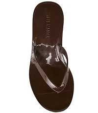 Steve Madden Jella Jelly Platform Thong Sandals