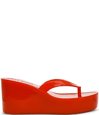 Steve Madden Jella Jelly Platform Thong Sandals