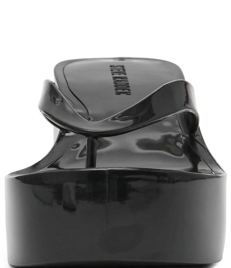 Steve Madden Jella Jelly Platform Thong Sandals