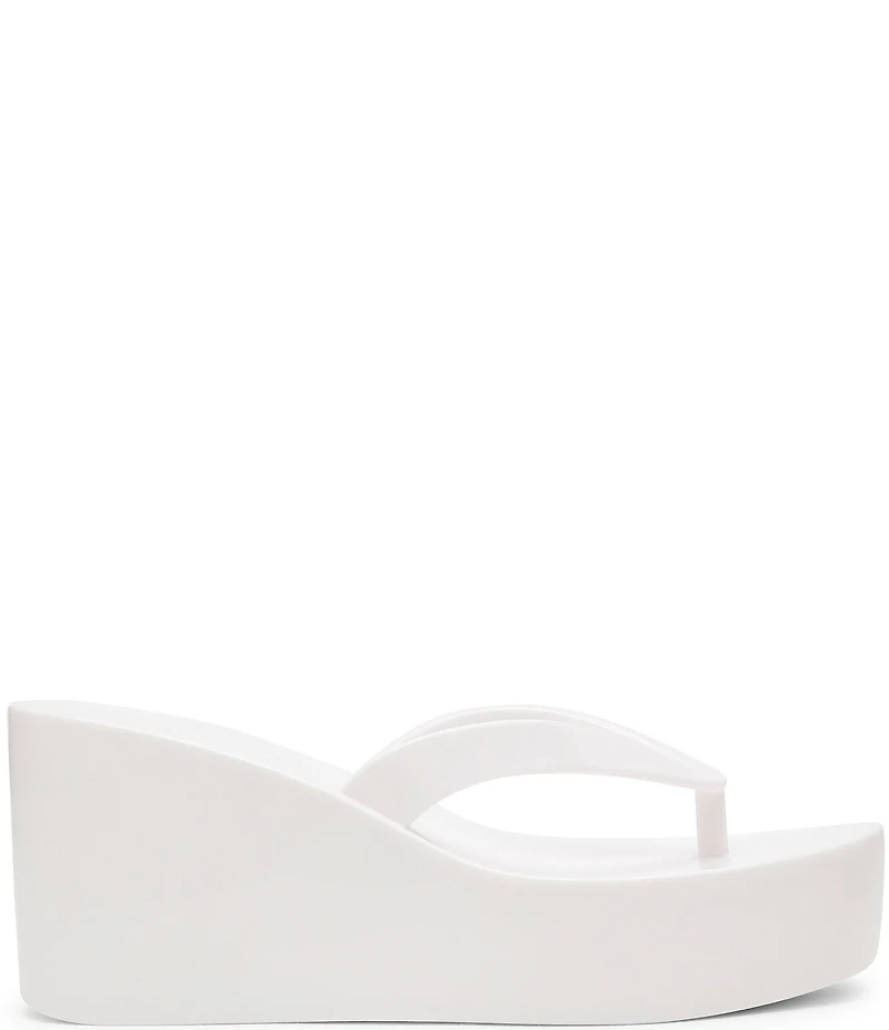 Steve Madden Jella Jelly Platform Thong Sandals
