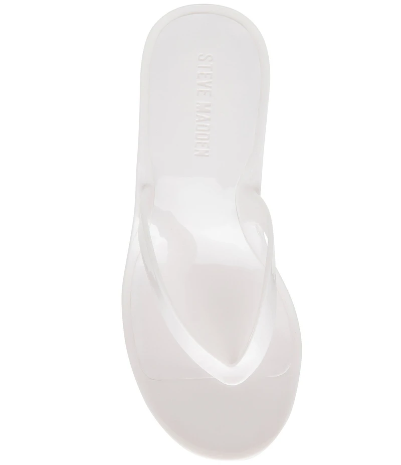 Steve Madden Jella Jelly Platform Thong Sandals