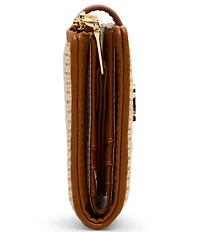 Steve Madden Jems Raffia Bifold Wallet