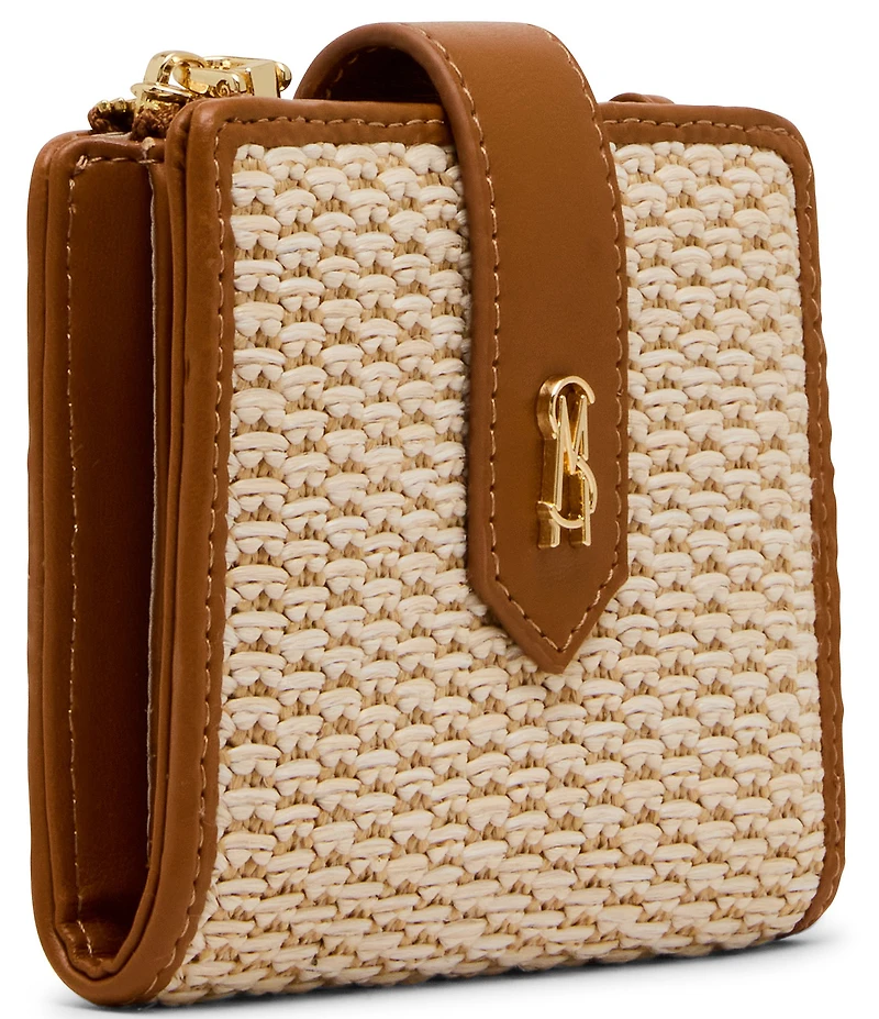 Steve Madden Jems Raffia Bifold Wallet