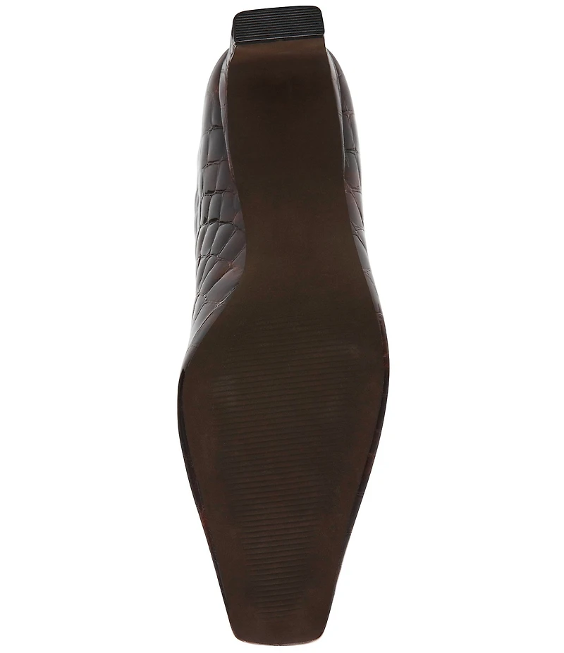 Steve Madden Jendi Tortoise Print Croco Embossed Tall Boots