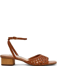 Steve Madden Jessie Woven Ankle Strap Dress Sandals