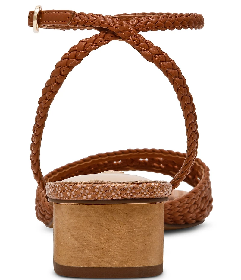 Steve Madden Jessie Woven Ankle Strap Dress Sandals