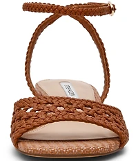 Steve Madden Jessie Woven Ankle Strap Dress Sandals