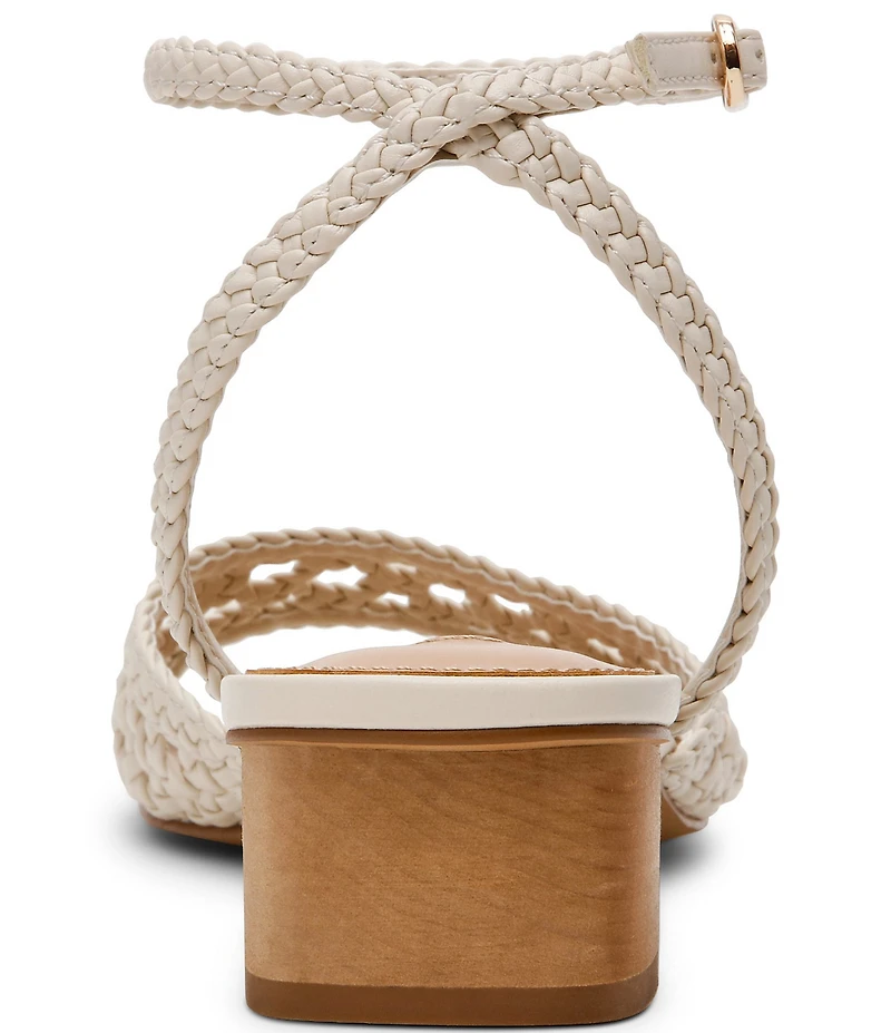 Steve Madden Jessie Woven Ankle Strap Dress Sandals
