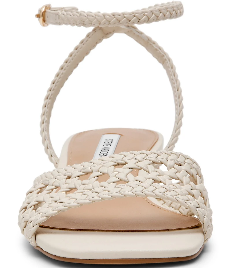 Steve Madden Jessie Woven Ankle Strap Dress Sandals