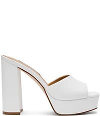 Steve Madden Joel Leather Platform Dress Sandals