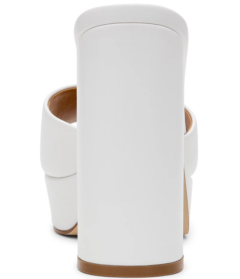 Steve Madden Joel Leather Platform Dress Sandals