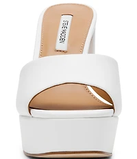 Steve Madden Joel Leather Platform Dress Sandals