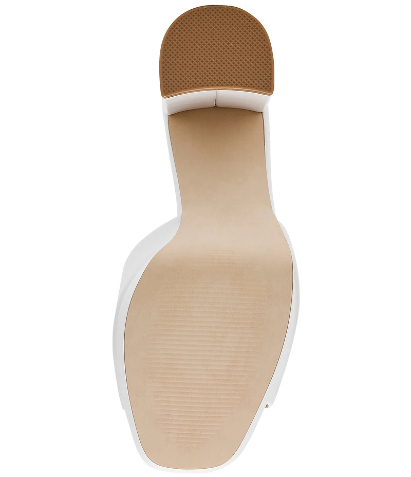 Steve Madden Joel Leather Platform Dress Sandals