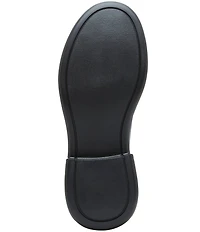 Steve Madden Jones Front-Zip Leather Platform Booties