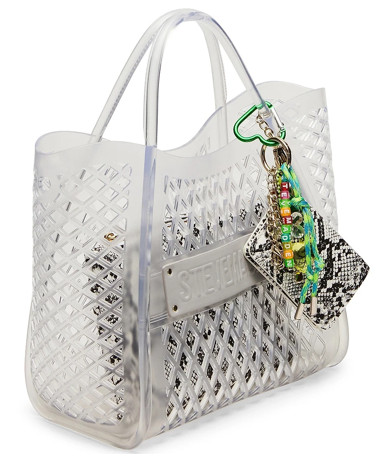 Steve Madden Juiccy Jelly Shopper Tote Bag