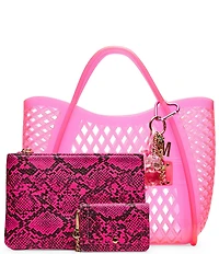 Steve Madden Juiccy Jelly Shopper Tote Bag