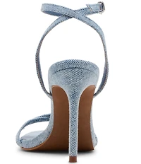 Steve Madden Jypsey Denim Strappy Dress Sandals