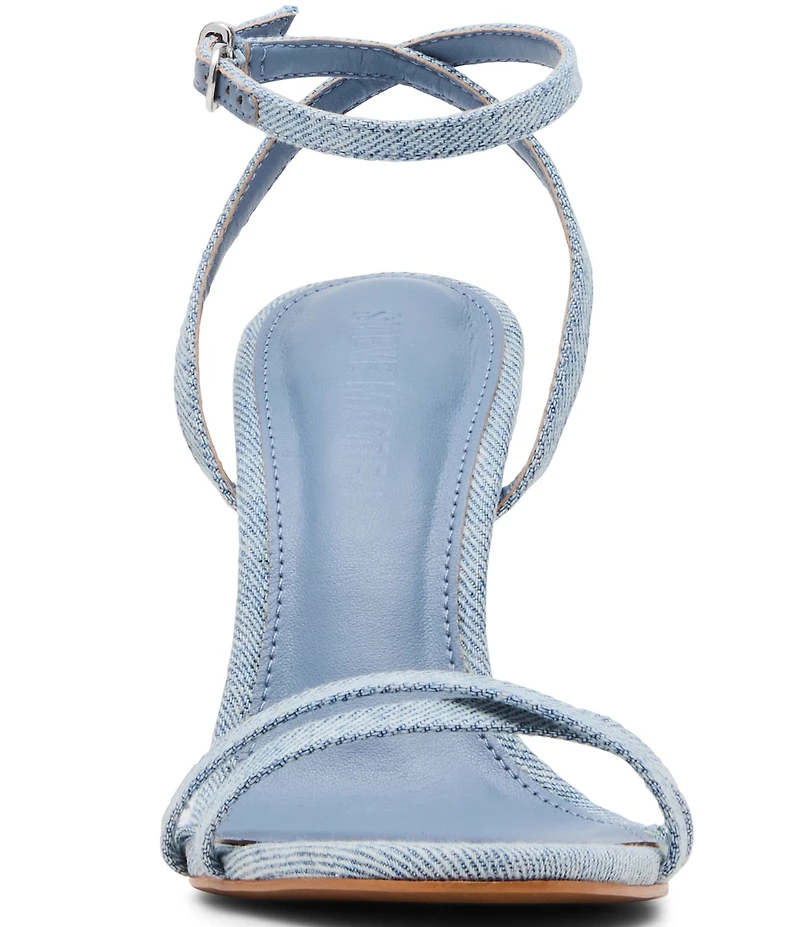 Steve Madden Jypsey Denim Strappy Dress Sandals