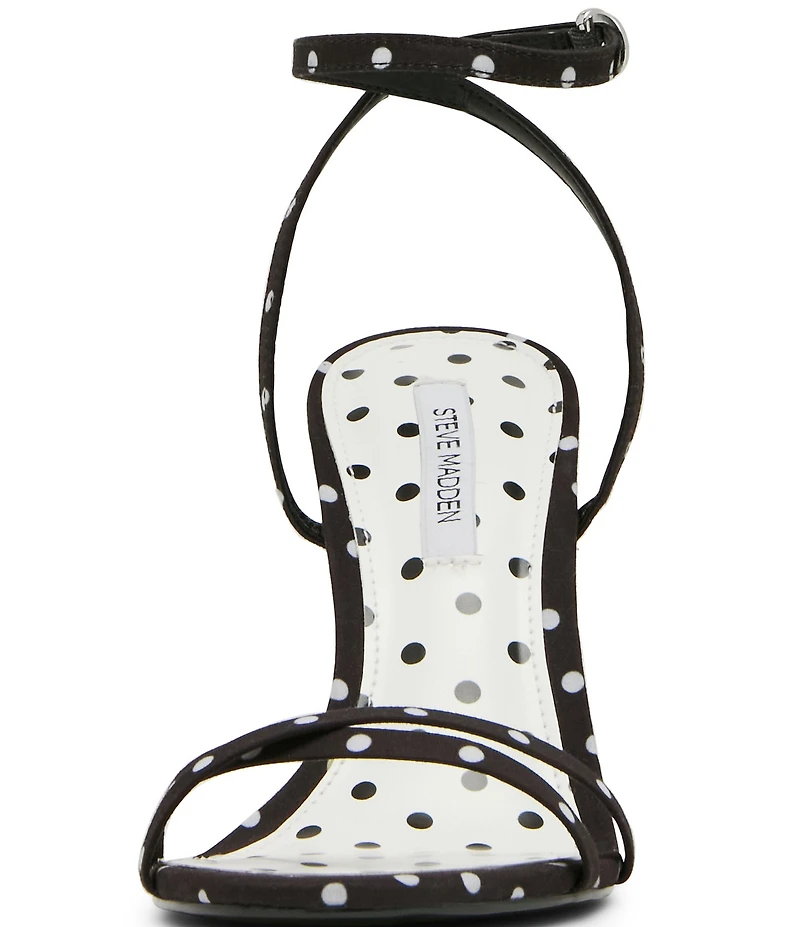 Steve Madden Jypsey Polka Dot Strappy Dress Sandals