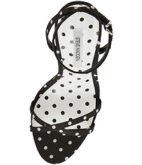 Steve Madden Jypsey Polka Dot Strappy Dress Sandals