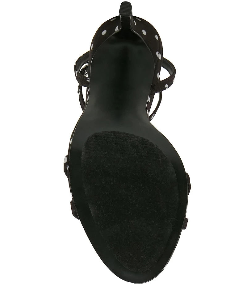 Steve Madden Jypsey Polka Dot Strappy Dress Sandals