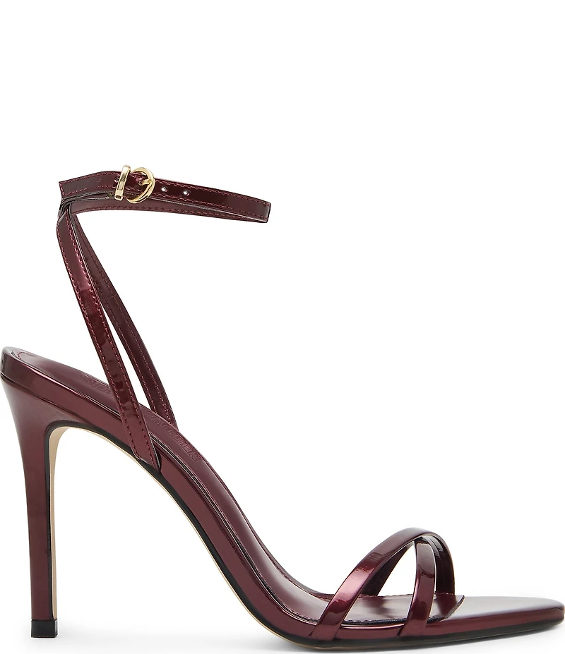 Steve Madden Jypsey Pearl Patent Strappy Dress Sandals