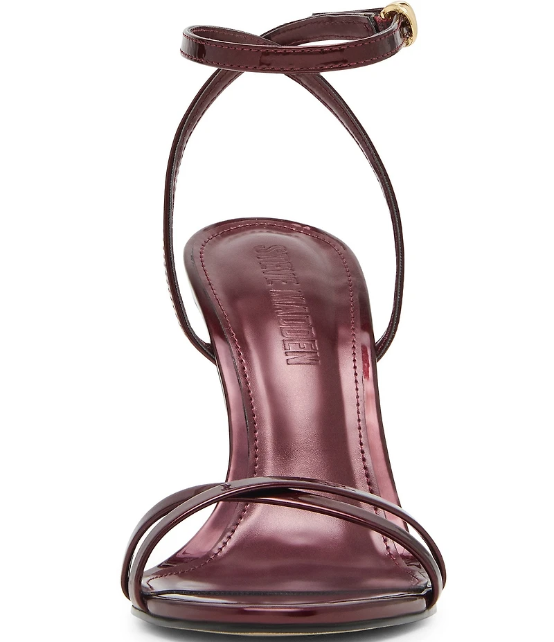 Steve Madden Jypsey Pearl Patent Strappy Dress Sandals