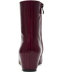 Steve Madden Karlson Leather Pointed Toe Ankle Booties