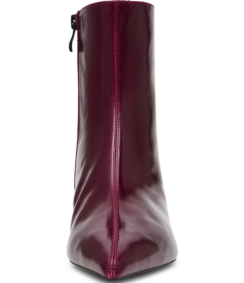 Steve Madden Karlson Leather Pointed Toe Ankle Booties