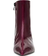 Steve Madden Karlson Leather Pointed Toe Ankle Booties