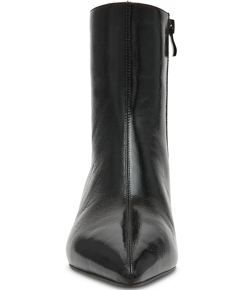 Steve Madden Karlson Leather Pointed Toe Ankle Booties