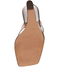 Steve Madden Katrine Clear Thong Wedge Sandals