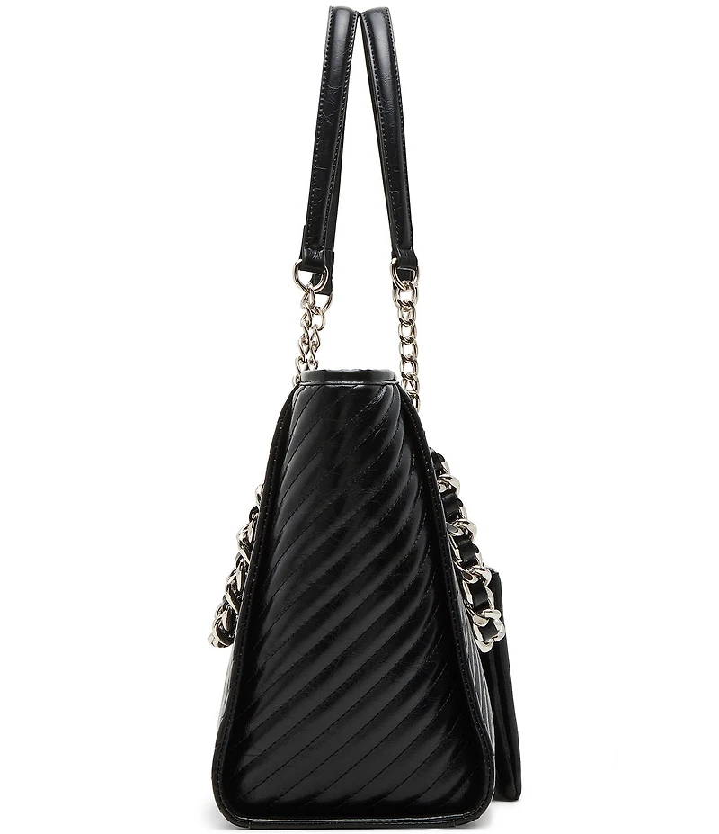 Steve Madden Katt Chain Tote Bag with Pouch