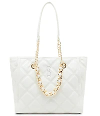 Steve Madden Katt Quilted Chain Tote Bag