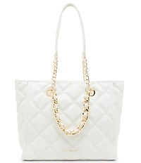 Steve Madden Katt Quilted Chain Tote Bag