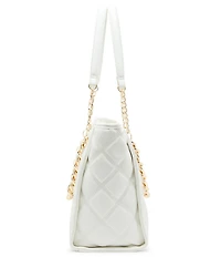 Steve Madden Katt Quilted Chain Tote Bag