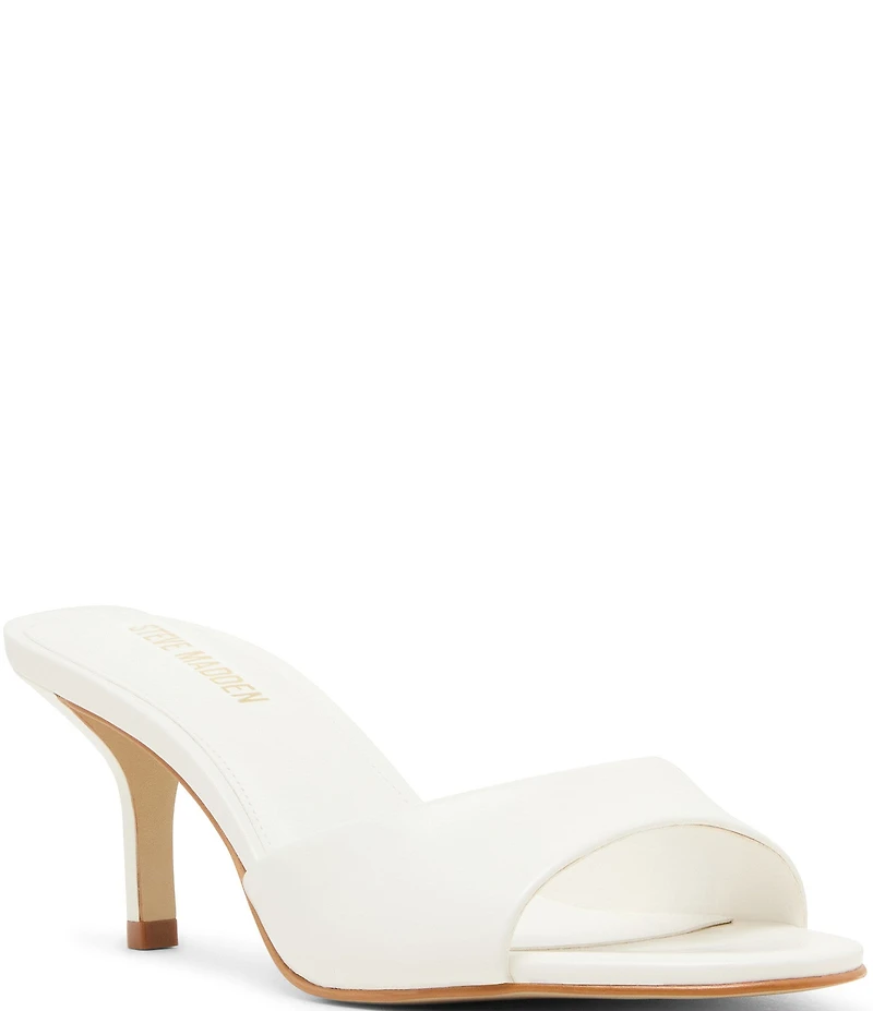 Steve Madden Kendrix Nappa Leather Dress Slide Sandals