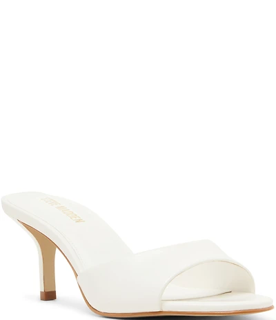 Steve Madden Kendrix Nappa Leather Dress Slide Sandals