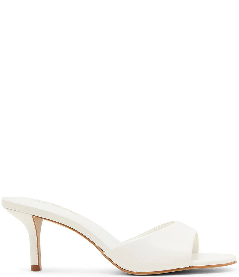 Steve Madden Kendrix Metallic Leather Dress Slide Sandals