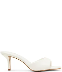 Steve Madden Kendrix Metallic Leather Dress Slide Sandals