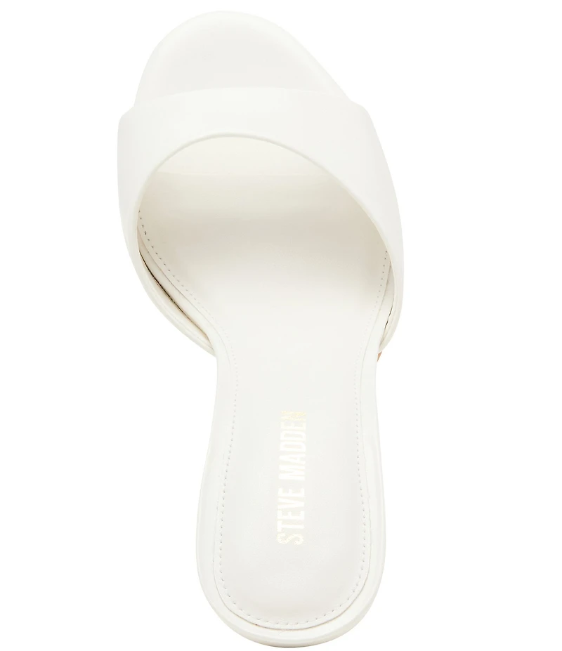 Steve Madden Kendrix Metallic Leather Dress Slide Sandals