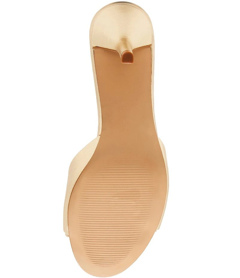 Steve Madden Kendrix Metallic Leather Dress Slide Sandals