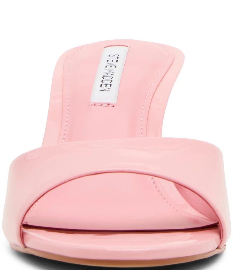Steve Madden Kendrix Patent Dress Slide Sandals
