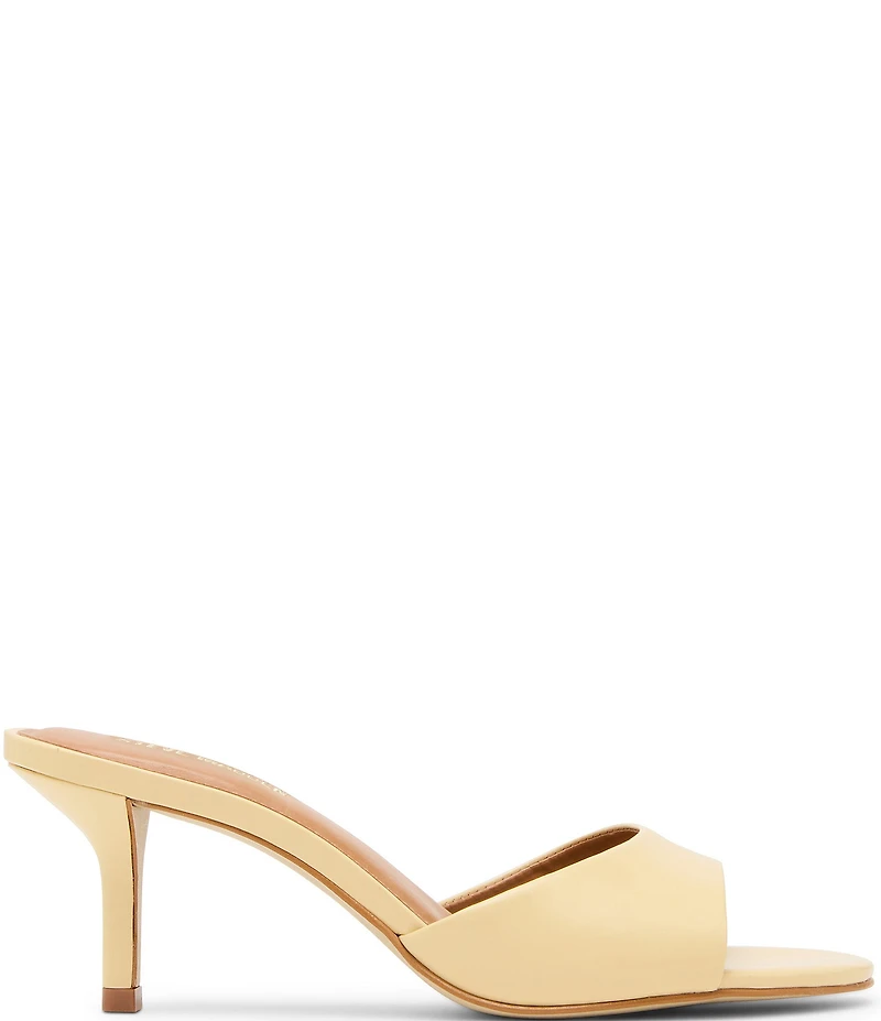 Steve Madden Kendrix Patent Leather Dress Slide Sandals