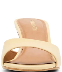 Steve Madden Kendrix Patent Leather Dress Slide Sandals