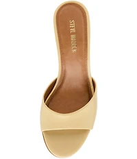 Steve Madden Kendrix Patent Leather Dress Slide Sandals